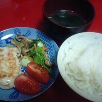 夕食に頂きました★ヘルシーで美味しくって言うこと無しですねぇ！！私は柚子コショウを少しだけつけて頂きましたがさっぱりして美味しかったぁ～！